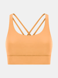 Crisscross Scoop Neck Active Tank