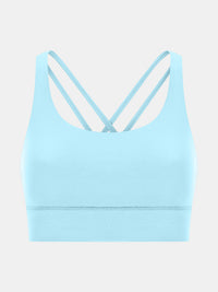 Crisscross Scoop Neck Active Tank