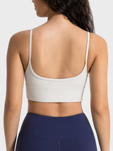 Spaghetti Strap Sport Bra