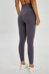 Wide Seamless Band Waist Sports Leggings