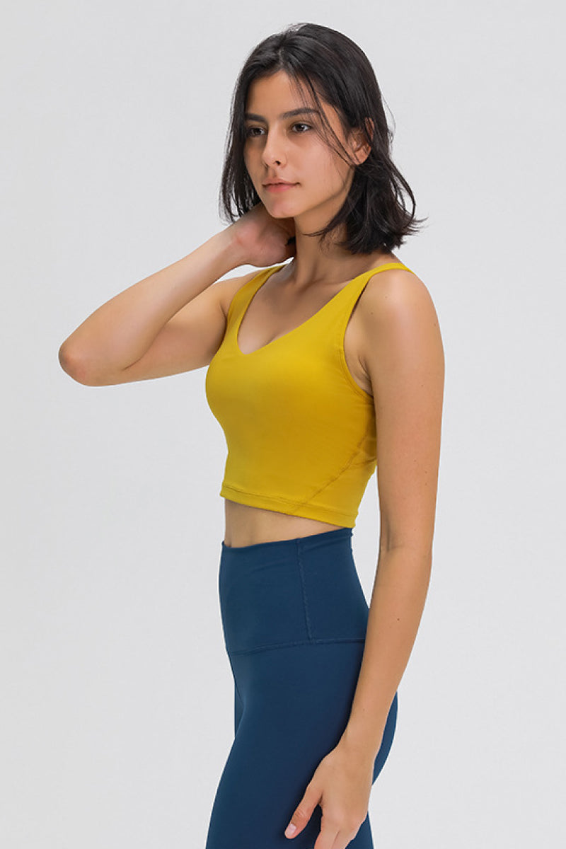 Scoop Back Sports Bra