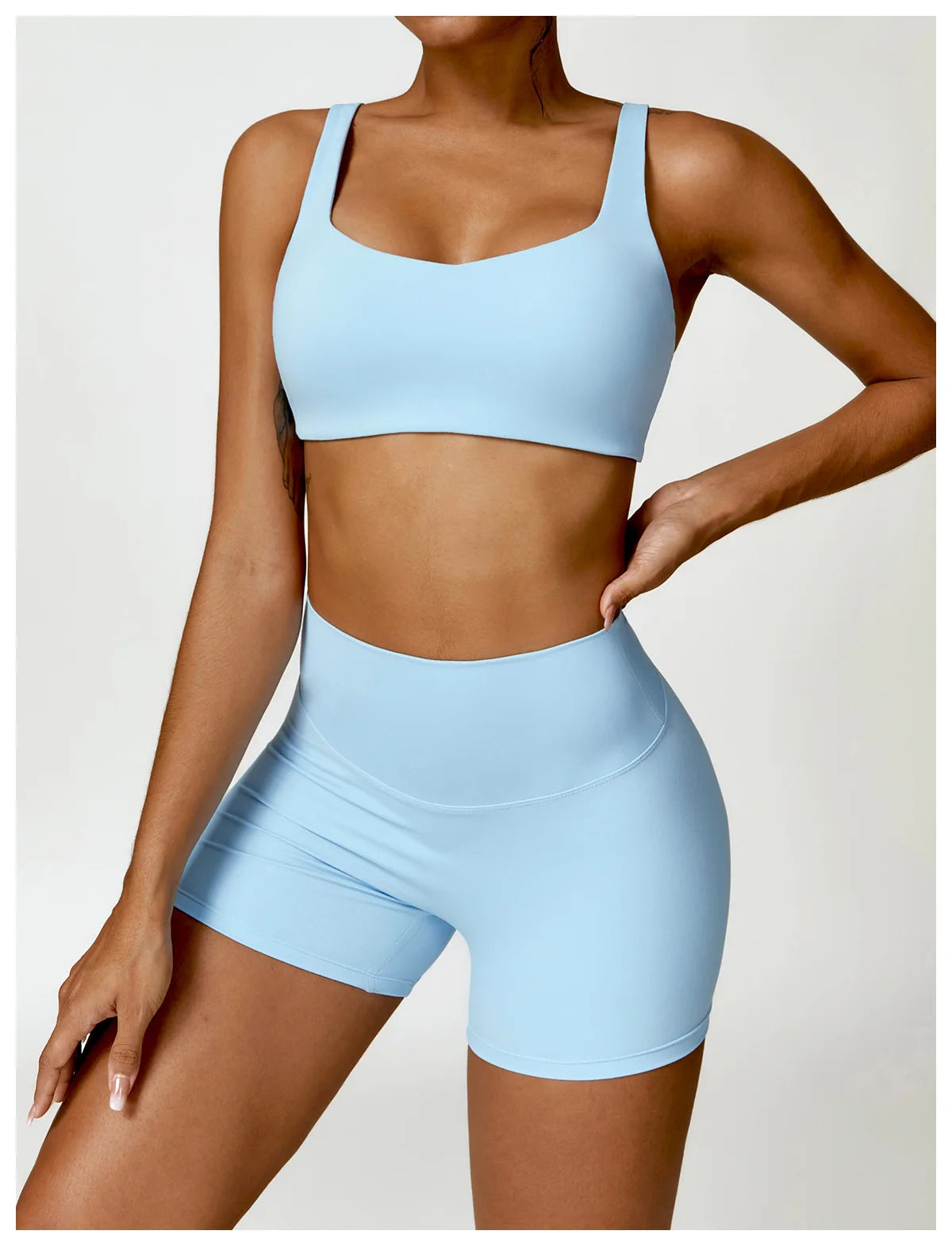 Tights High Waist Workout Push Up Scrunch Butt Shorts