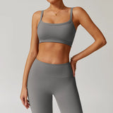 Crop Top Push Up Shockproof Sport Bra