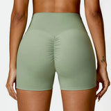 Tights High Wais Push Up Scrunch Butt Yoga Shorts