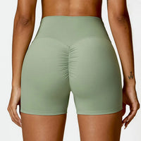 Tights High Wais Push Up Scrunch Butt Yoga Shorts