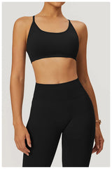 Seamless Fitness Shockproof Sports Bra