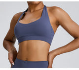 Shockproof Padded Breathable Push Up Sport Bra