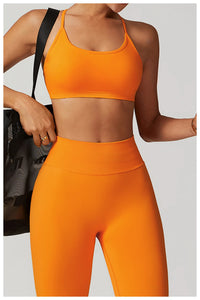 Seamless Fitness Shockproof Sports Bra