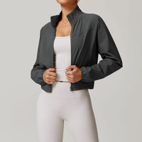 Long Sleeved Women's  Outdoor Fitness Jacket