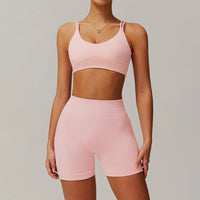 Seamless Set Fitness Workout Sportswear