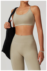 Seamless Fitness Shockproof Sports Bra