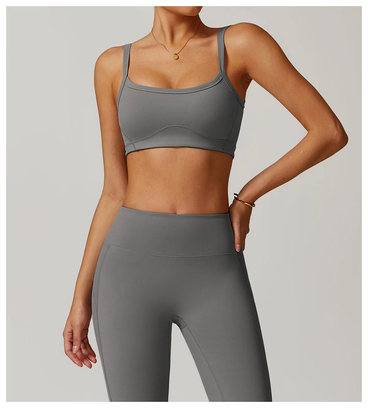 Crop Top Push Up Shockproof Sport Bra