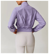 Long Sleeved Women's  Outdoor Fitness Jacket