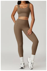 Naked Feel High Waist Fitness Sets