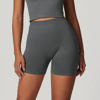 Women Yoga High Waist Workout Shorts with Lift Butt