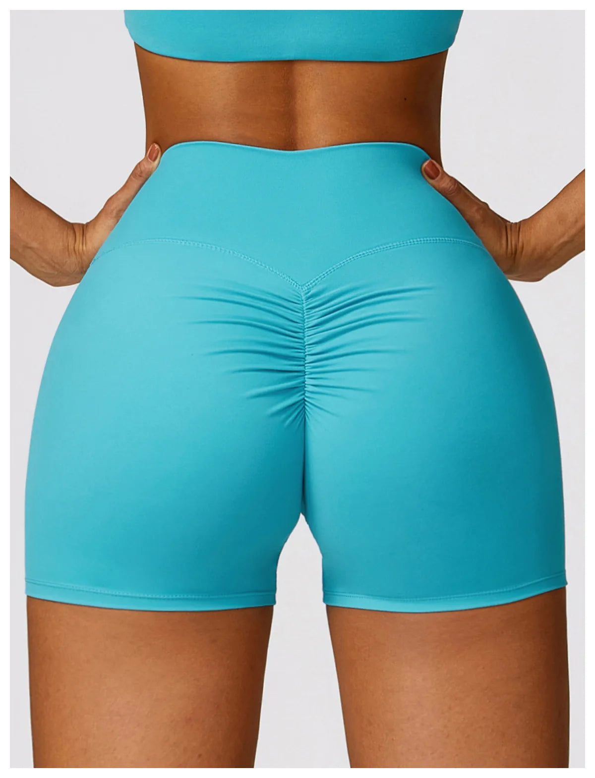 Tights High Wais Push Up Scrunch Butt Yoga Shorts