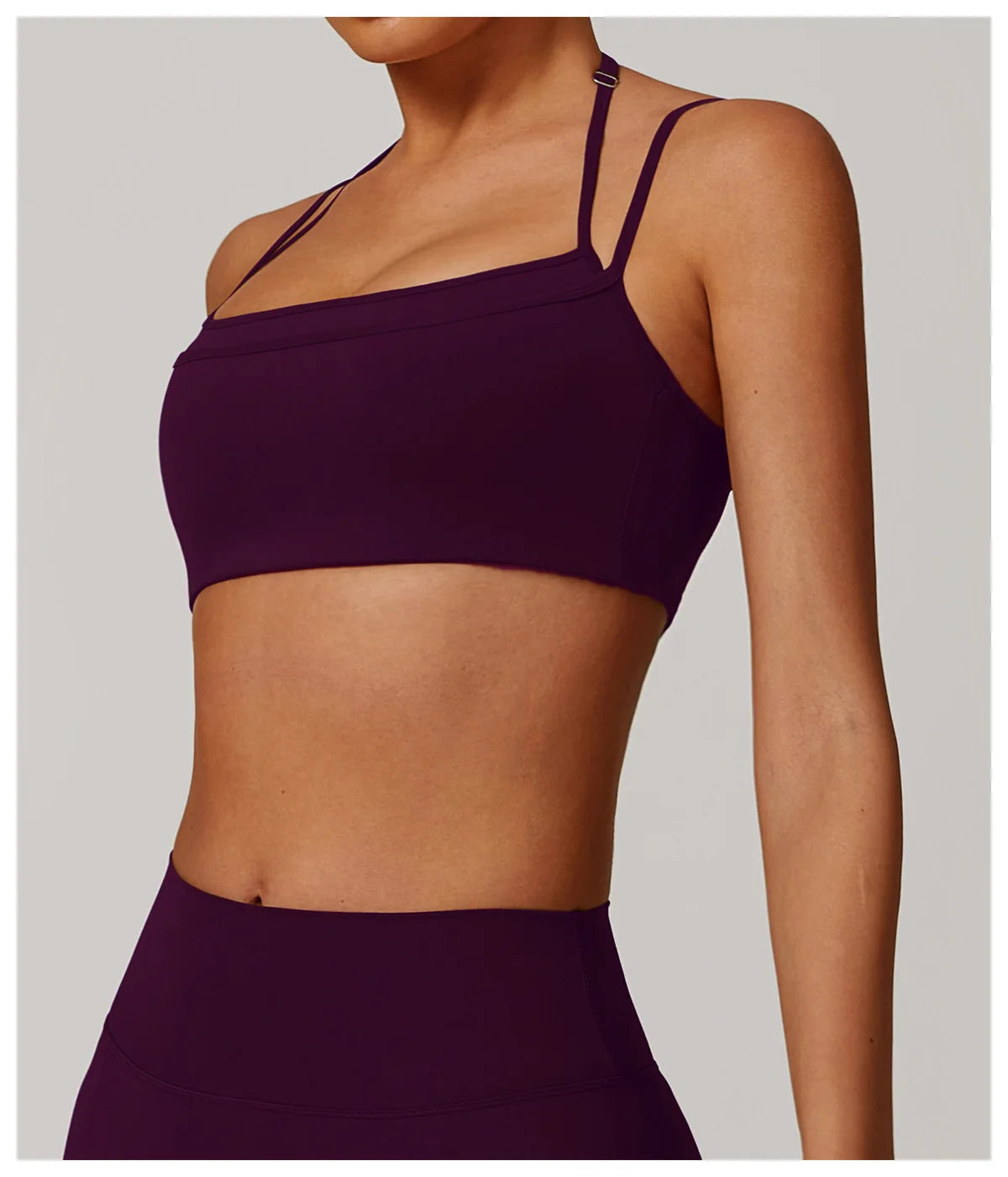 Halter High Support Impact Top Sports Bra