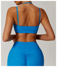 Halter High Support Impact Top Sports Bra