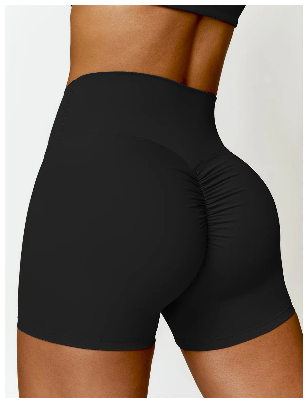 Tights High Wais Push Up Scrunch Butt Yoga Shorts