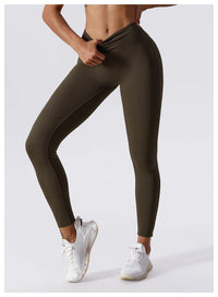 Nude Feeling High Waist Buttock Lifting Tight leggings