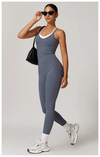 Sexy Backless Sling Yoga Jumpsuit