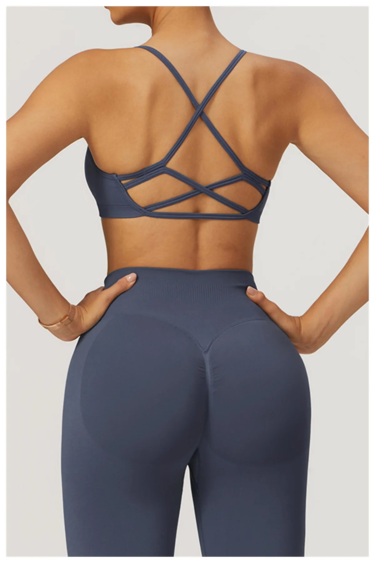 Seamless Fitness Shockproof Sports Bra