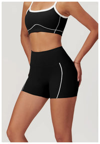 Fitness Shorts with High Waist Butt Lift