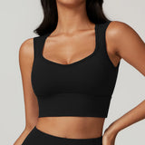 Breathable Elastic Top Push Up Sports Bra