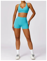 Tights High Wais Push Up Scrunch Butt Yoga Shorts