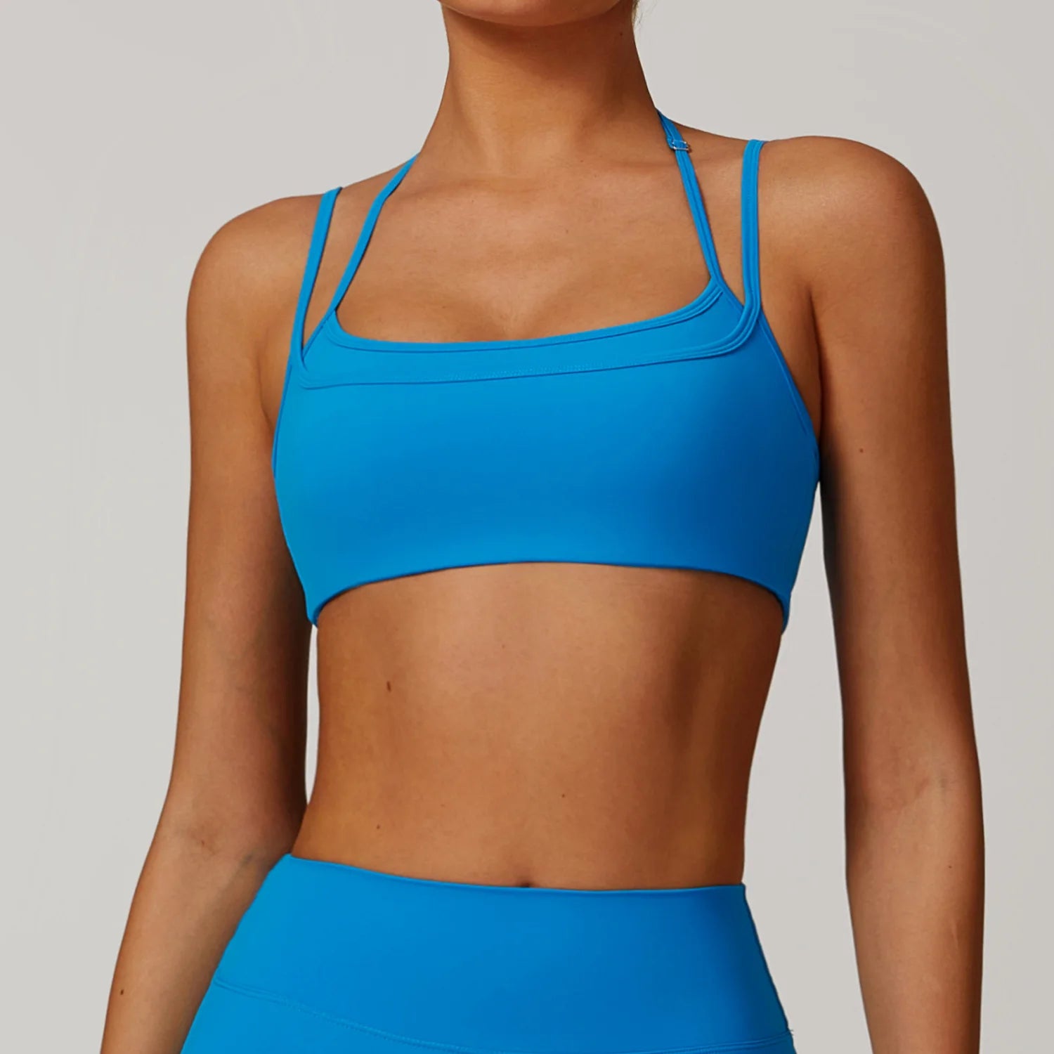 Halter High Support Impact Top Sports Bra