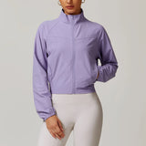 Long Sleeved Women's  Outdoor Fitness Jacket