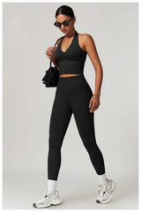 Ribbed Seamless Workout Yoga Set