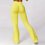 Seamless Flare High Waist Wide Leggings