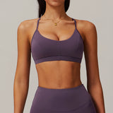 Breathable Anti-sweat Removable Padded Sport Bra