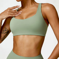 Brassiere Fitness Push Up Sports Bra