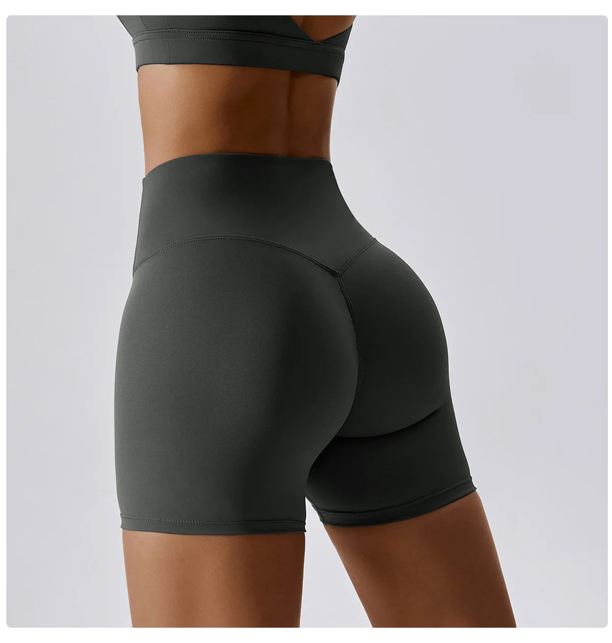 Tights High Yoga Sports Shorts