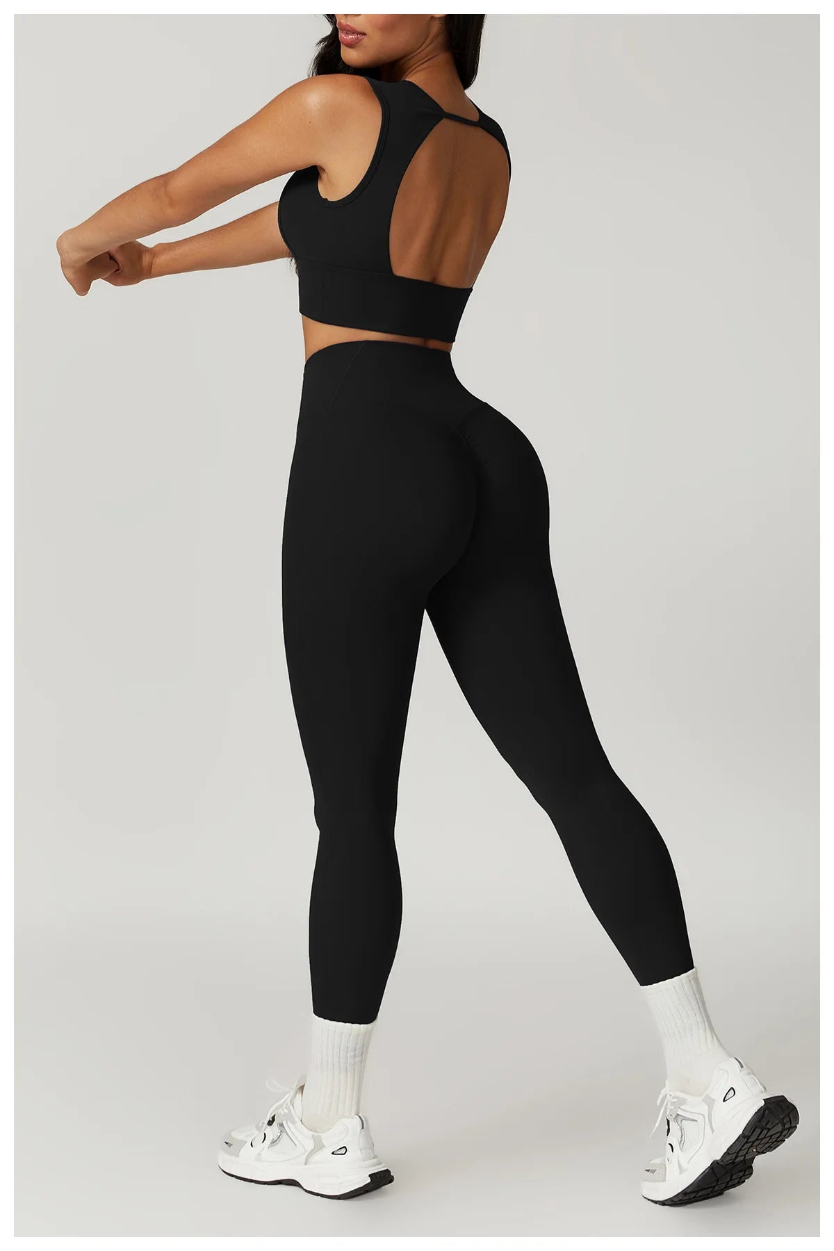 Naked Feel High Waist Fitness Sets