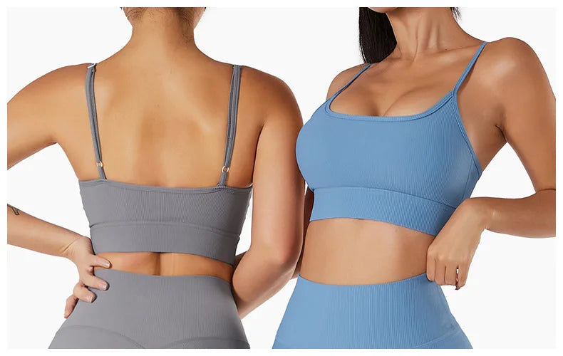 Sexy Tight Elastic Sports Bra