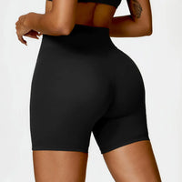 Women High Waist Push Up  Shorts