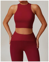 Seamless Fitness Push Up Tank Top