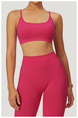 Seamless Fitness Shockproof Sports Bra