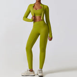 Women's 2 or 3 Pieces Yoga Set Sportswear Women