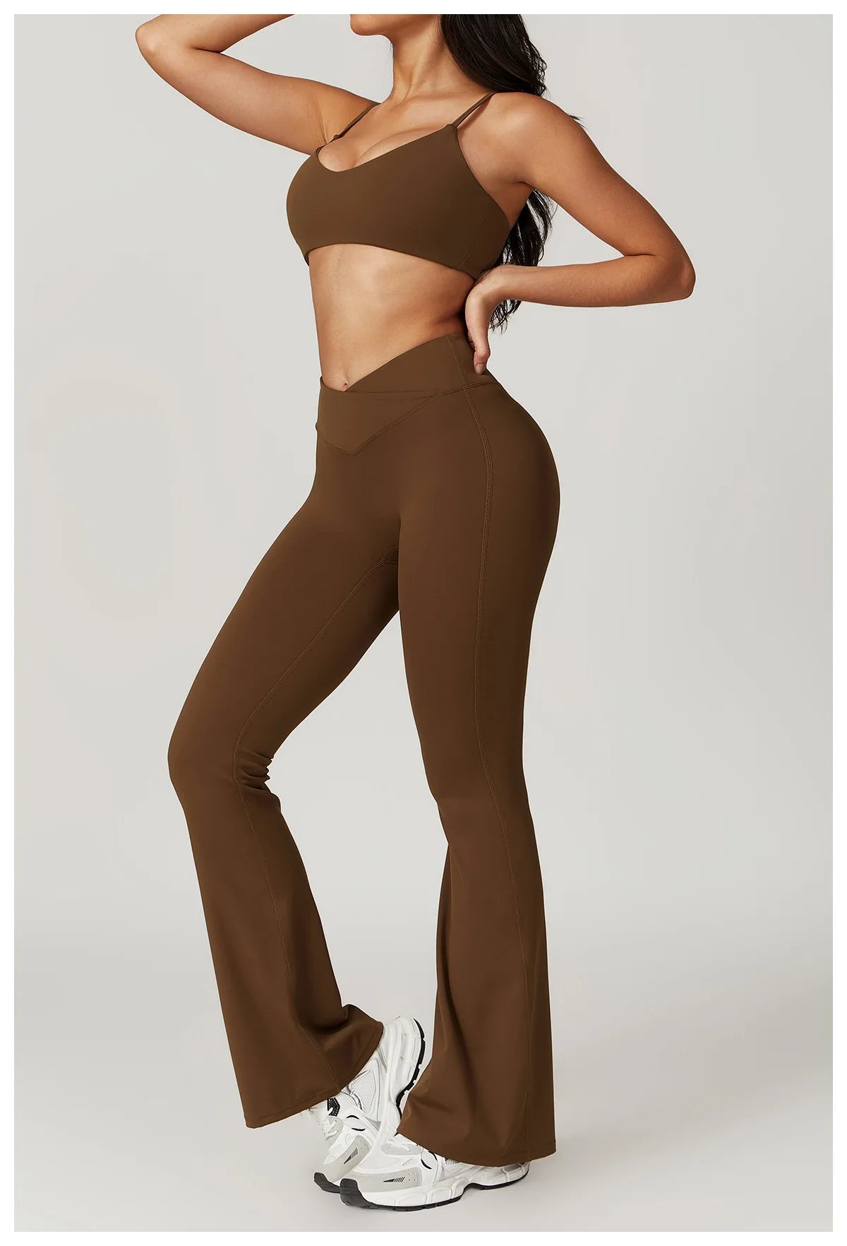 High Waist Flared Leggings Pants