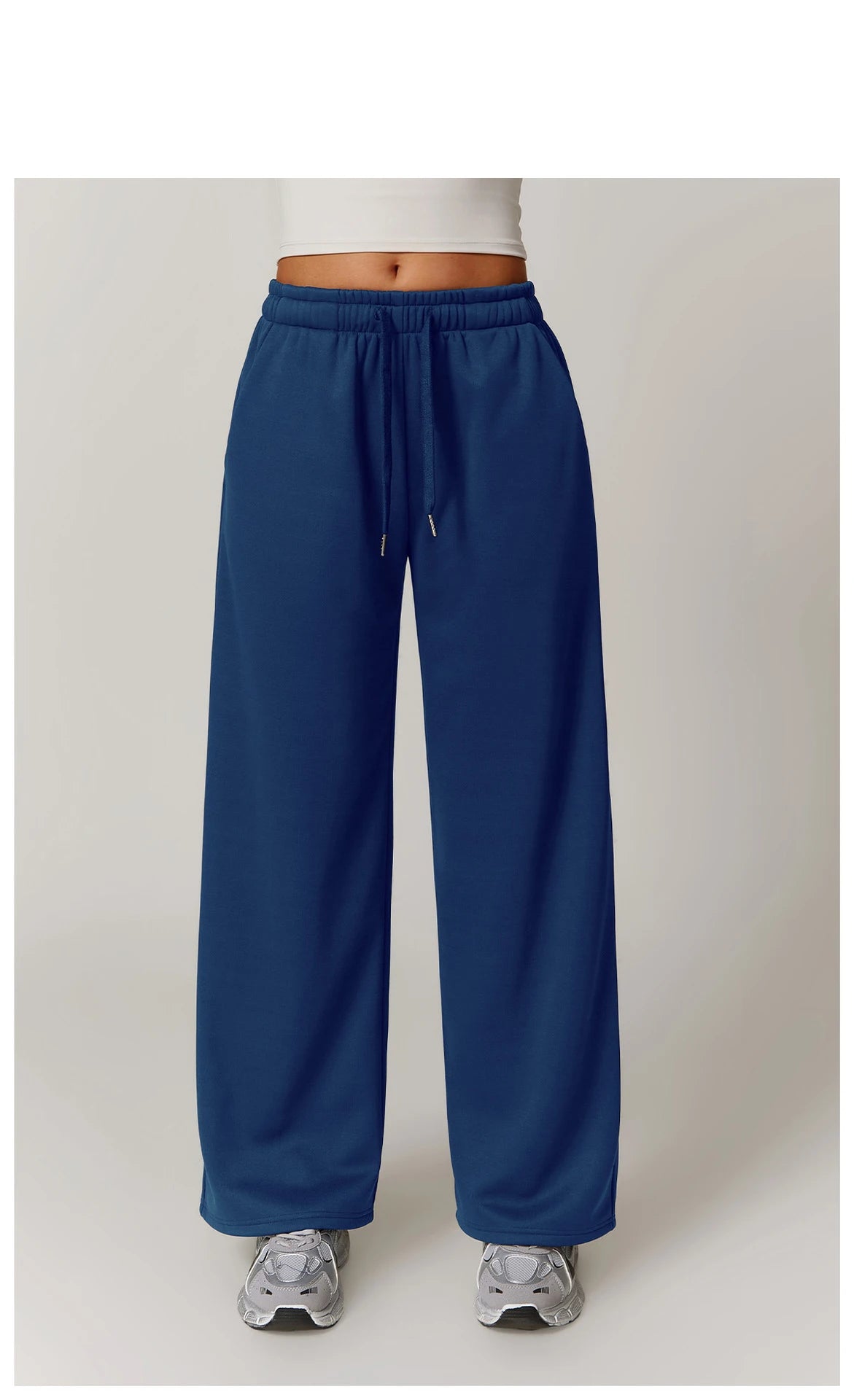 Wide Leg High Waist Sweatpants