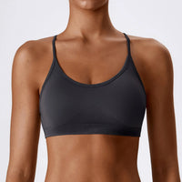 Breathable Shockproof Crop Top Sport Bra