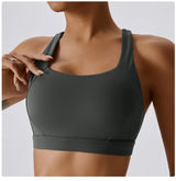 High Intensity Cross Strap Shockproof Sports Bra