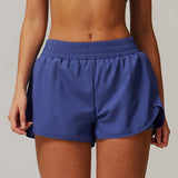 Elastic Sports Shorts With Pockets