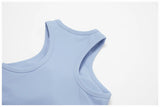 Seamless Fitness Push Up Tank Top