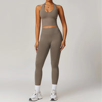 Ribbed Seamless Workout Yoga Set