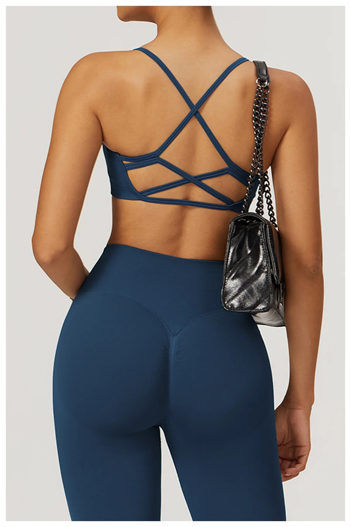 Seamless Fitness Shockproof Sports Bra